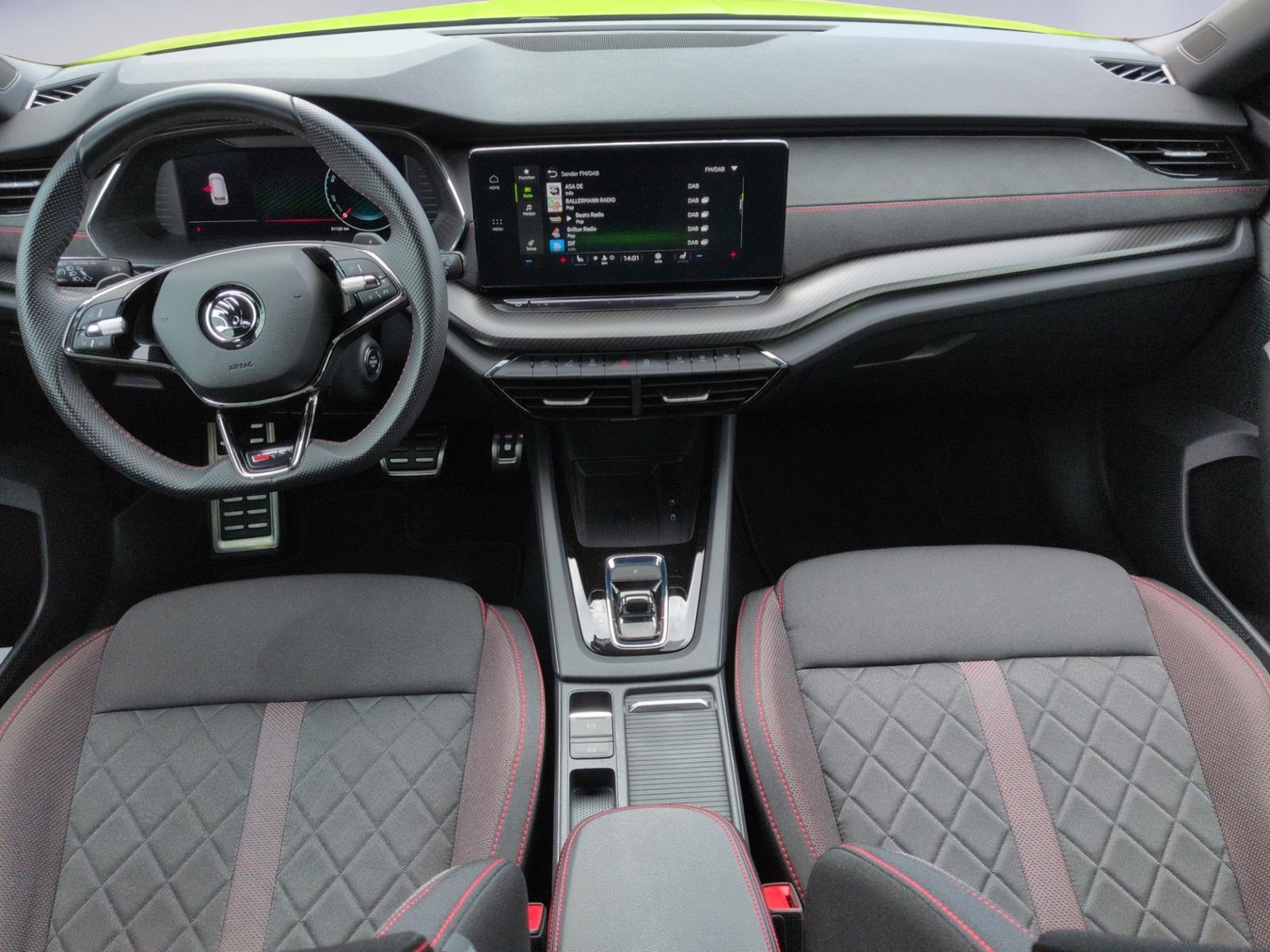 Skoda Octavia Combi RS MATRIX+Keyless+18"+SHZ+, миниатюра 15