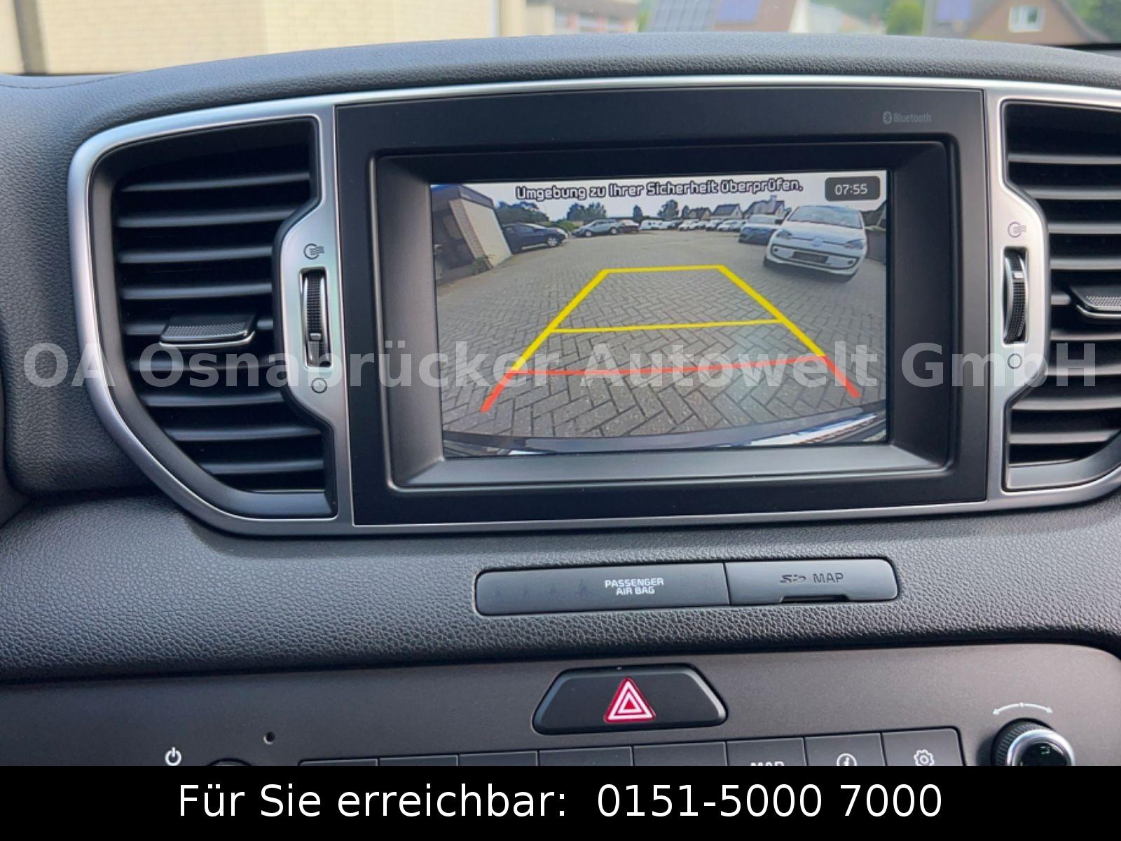 Kia Sportage 1.6 T-GDi 177PS Kamera Lenkradheizung