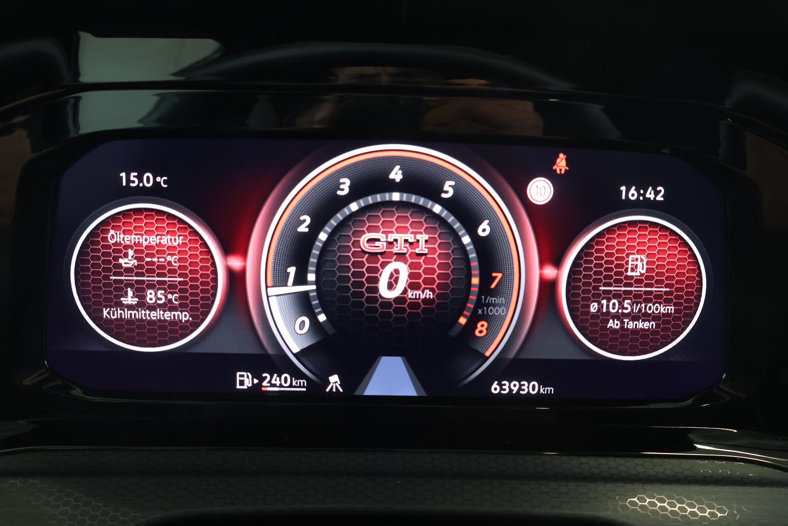 Volkswagen Golf VIII GTI 2.0 TSI AID+ACC+KAM+LED+AMBI.+PANO, миниатюра 9