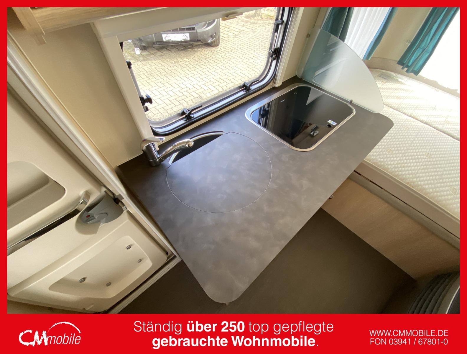 HYMER / ERIBA / HYMERCAR Touring 430 - Aufstelldach - Festbett -