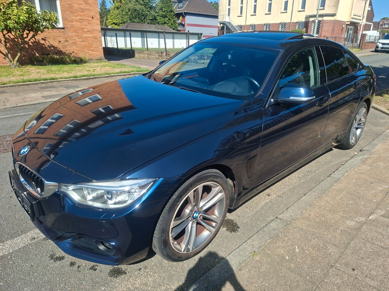 BMW 420 Gran Coupé 2014, 2.0D dīzelis, Automāts, Kupeja, Zils — Latvijā