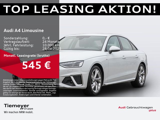 Audi A4 Limousine 35 TFSI S LINE MATRIX NAVI LM18