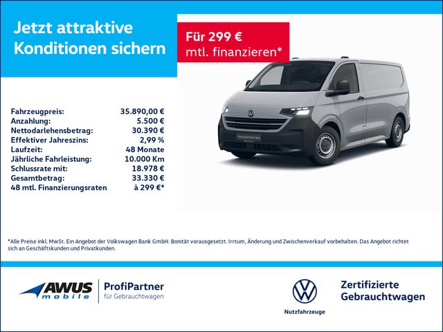 T7 Transporter Kasten kurzer Radstand 2.0 TDI Kl