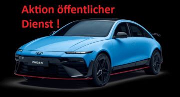 Hyundai Leasingangebot: Hyundai IONIQ 6 N 84kWh 609PS 4WD AKTION öffentl. Dienst