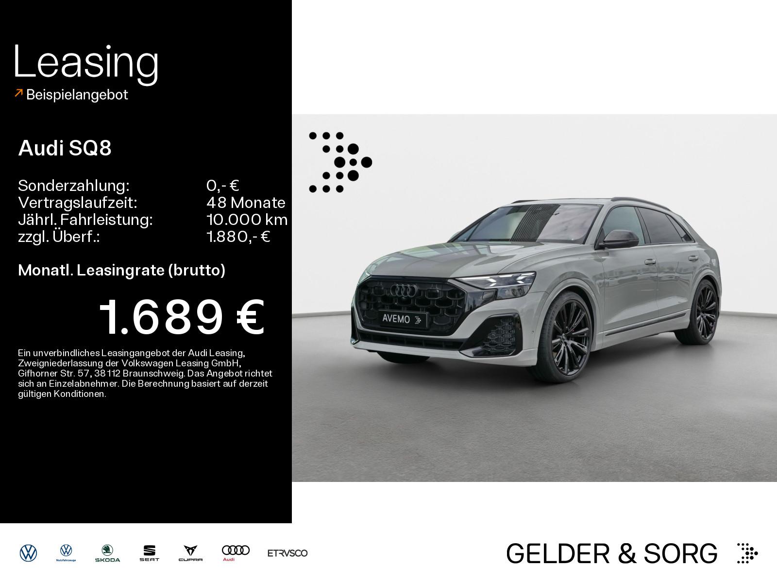 Audi SQ8 SUV EXCLUSIVE|B&O|FWP|MATRIX|AHK|PANO|HuD
