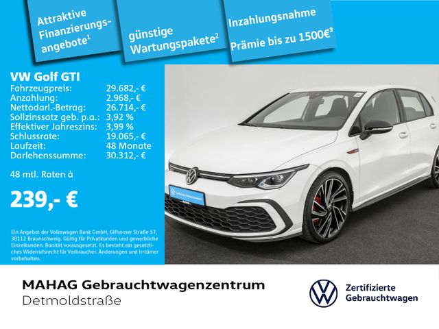 Volkswagen Golf VIII GTI 2.0 TSI BlackStyle AHK Navi LEDPlu