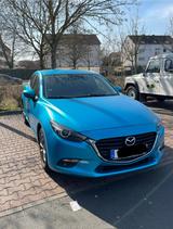 Mazda 3 2.0 SKYACTIV-G 120 blaumetallic foliert - Mazda 3: Bl