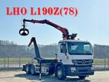 Mercedes-Benz ACTROS 2544 * ABROLLKIPPER * LHO L190Z(78) * TOP - Mercedes-Benz Actros 2544