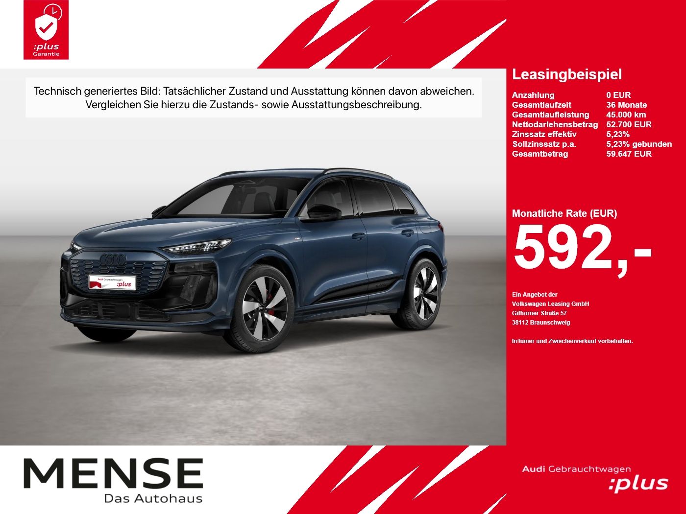 Audi Q6 e-tron S line Tech plus Standhzg|4xSHZG|ACC|L