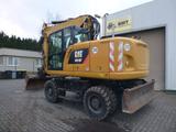 CAT M 318 F inkl.  SW Verachtert & Leica 2D !!! - CAT Mobilbagger M318