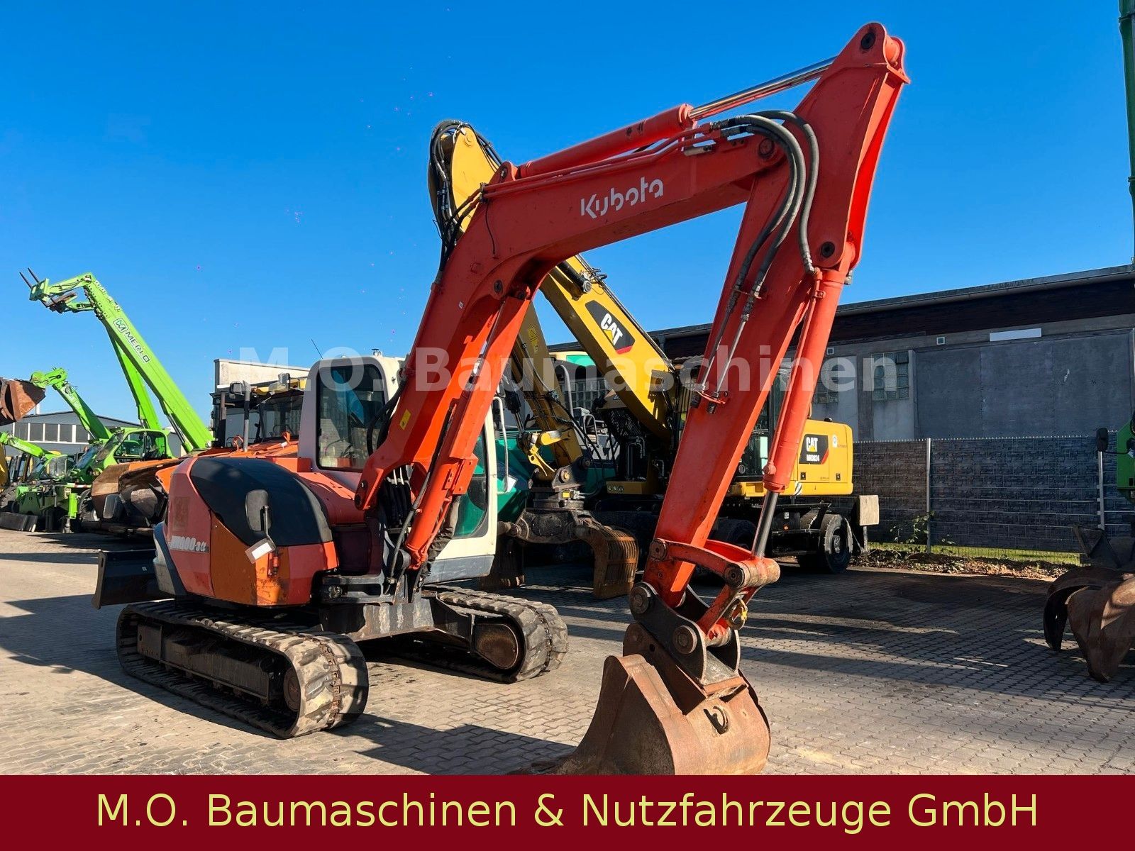 Fahrzeugabbildung Kubota KX 080-3 / SW / Hammerline /