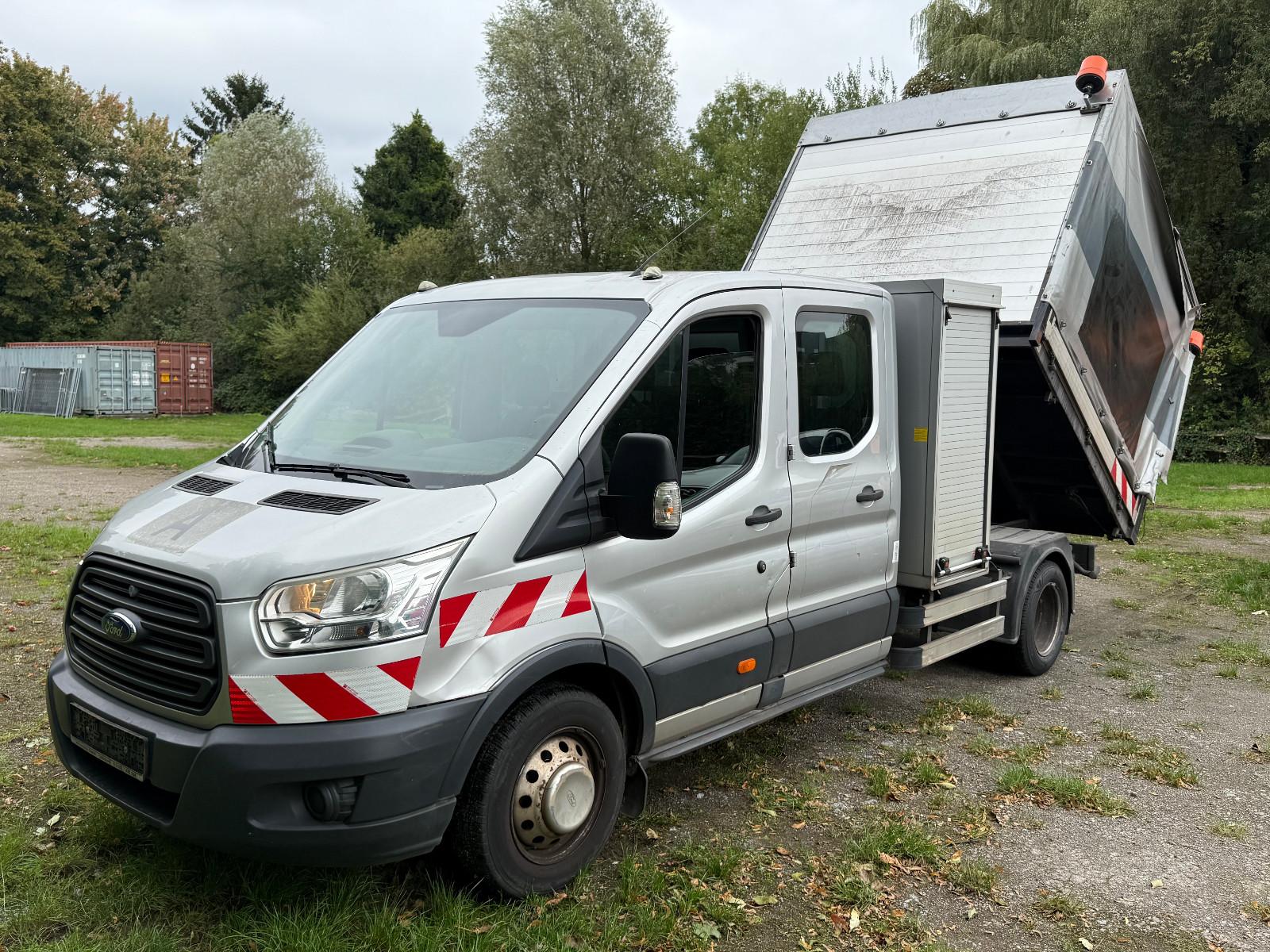 Ford Transit 2.2 TDCi L3 Kipper DoKa 1.Hand+Klima+AHK