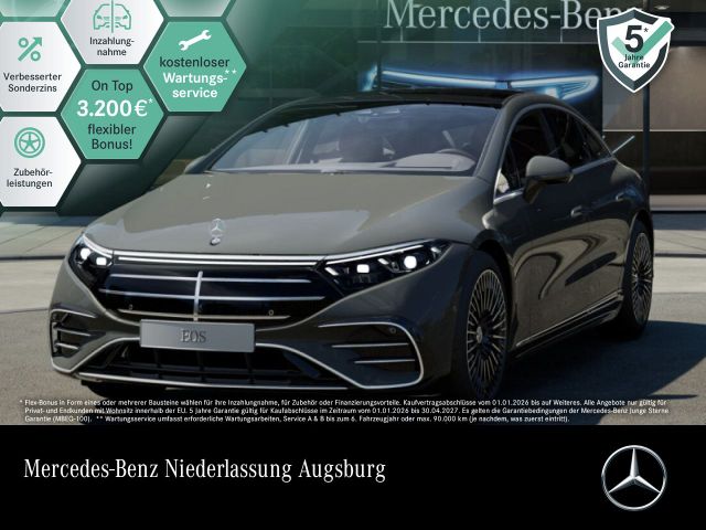 MERCEDES-BENZ EQS 580 4M AMG STYL/21"/PREM./MANUFAKTUR INT/HuD