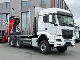 MAN TGS 33 520 6x6BL Kurzholz Plattform Epsilon Kran