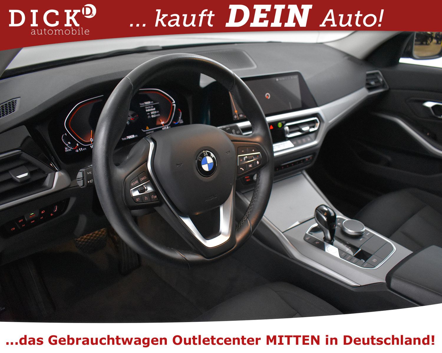 BMW 318d T Aut. Advan PROF+VIRTU+LED+SHZ+DAB+TEMP+MF - Image 10