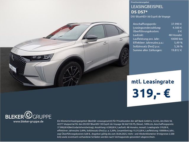 DS Automobiles DS7 BlueHDi 130 Esprit de Voyage