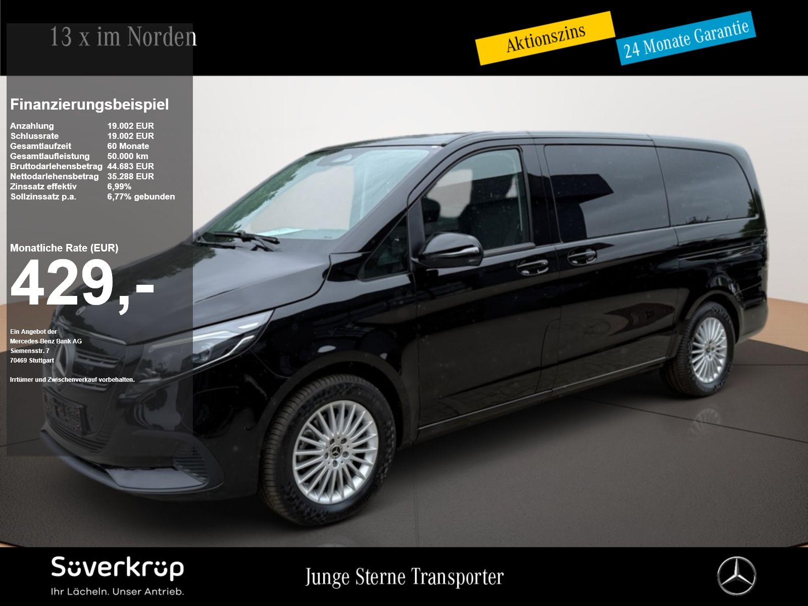 Mercedes-Benz EQV 300 STANDARD KLIMA 360° 7SITZER DISTRONIC MO