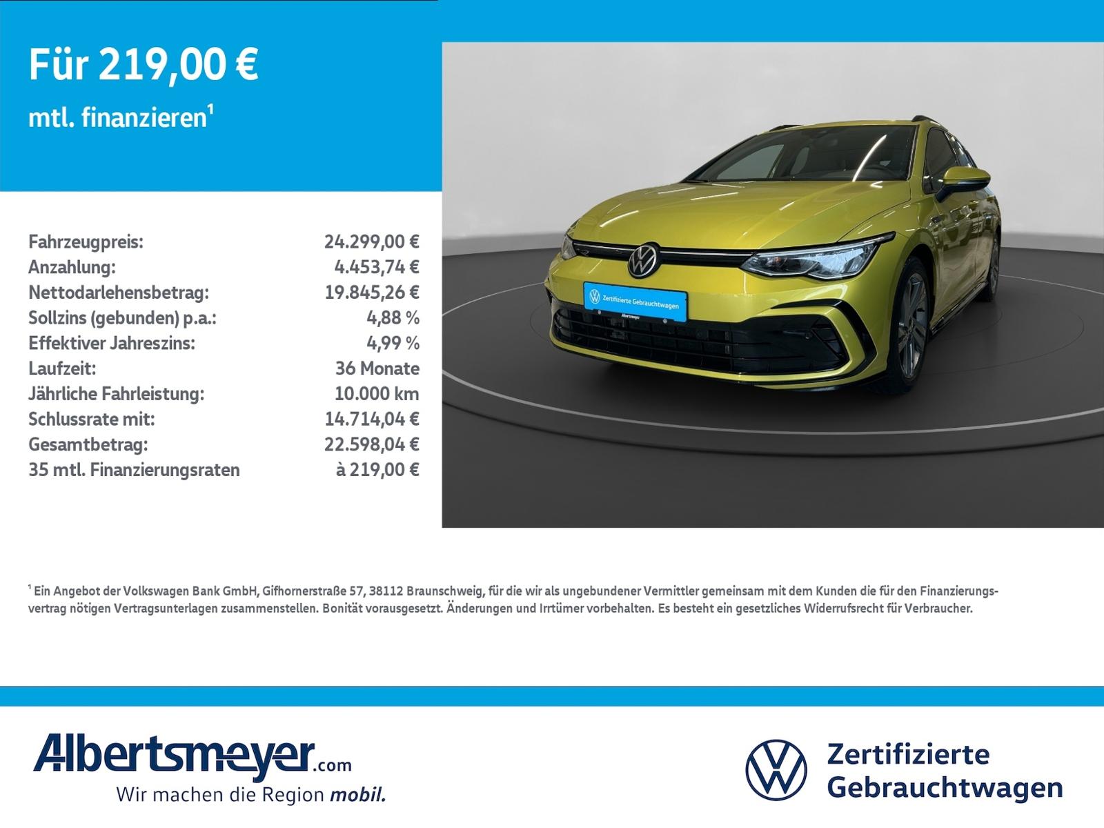 Volkswagen Golf VIII Variant 1.5 TSI R-Line +AHK+PANORAMA++