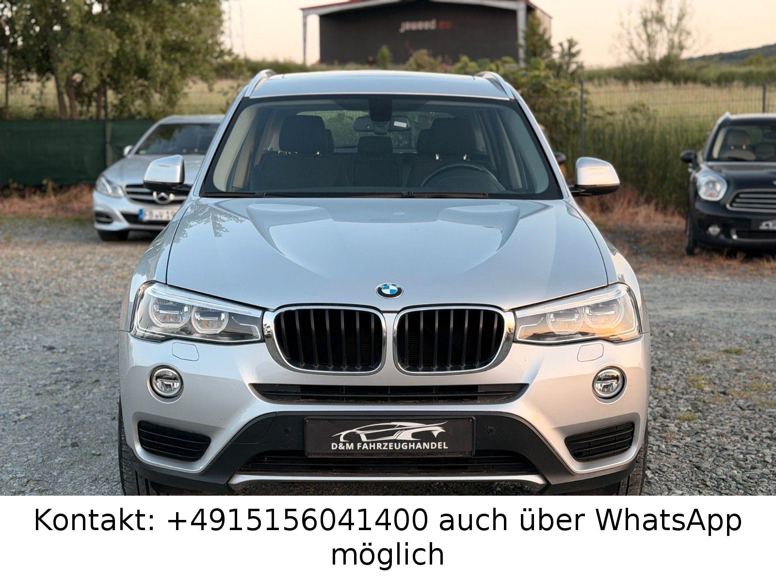 BMW X3 sDrive 18 d Advantage/Voll Service/Panorama