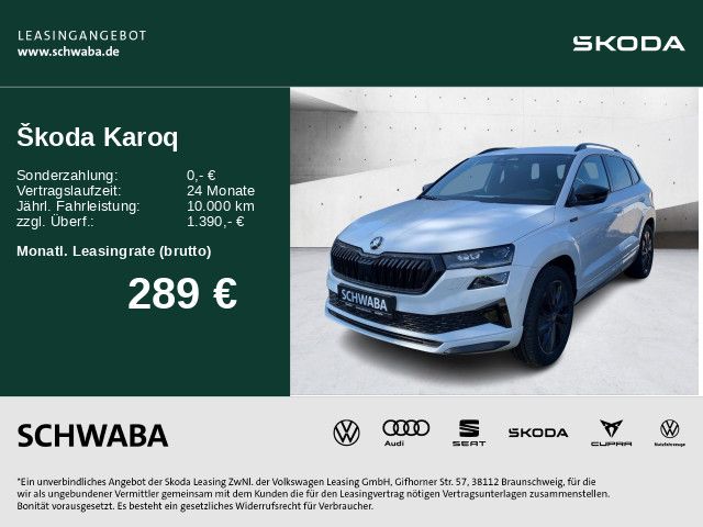 Karoq Sportline 2,0 TSI 140 kW 7-Gang-DSG 4x4