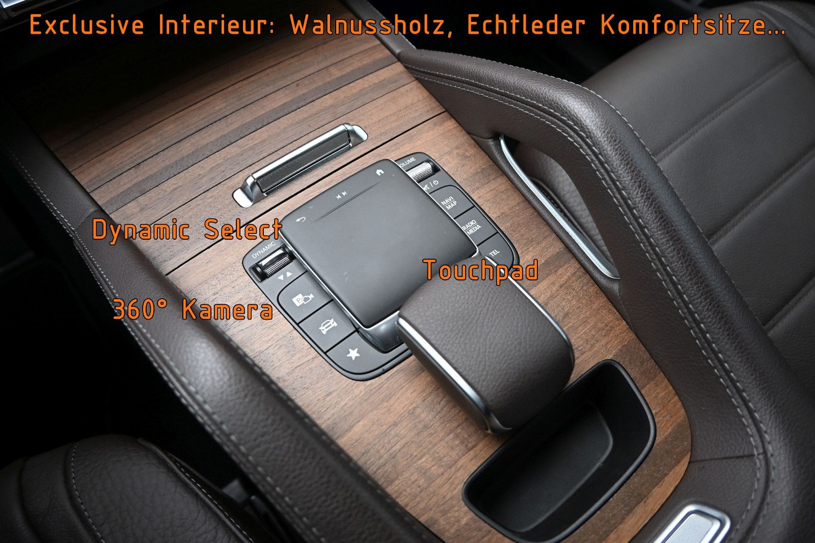 Fahrzeugabbildung Mercedes-Benz GLE 300 d 4M AMG Line °UVP 96.847€°ACC°AHK°360°