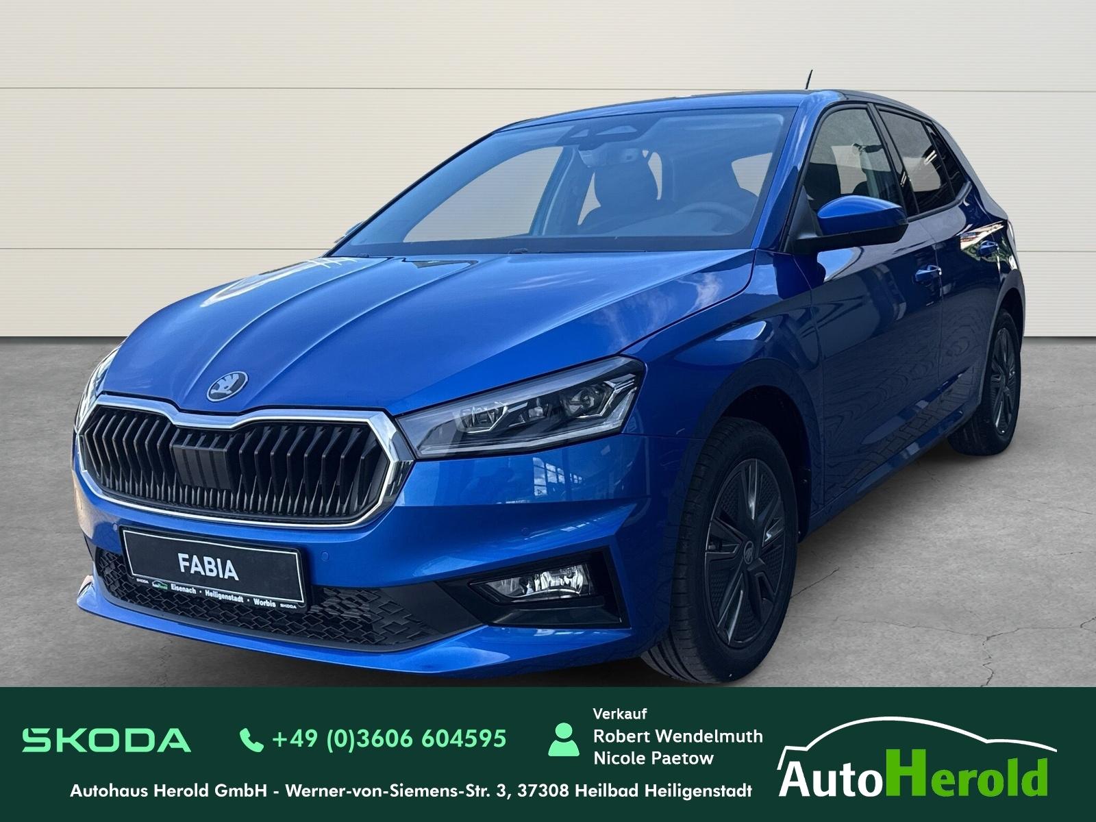 Skoda Fabia  Balance 1,0 TSI 85 kW 6-Gang Garantie Kam