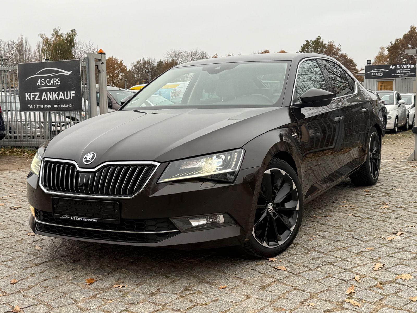 Skoda Superb Lim. L&K*Leder**Vollausst.**LPG Prins**