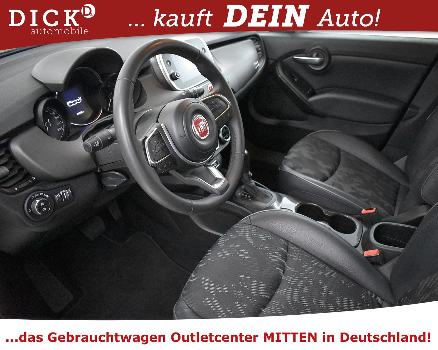 FIAT 500X 1.3 Cross Aut. LEDER+PDC+MFL+TEMP+APPLE+DAB - Image 10