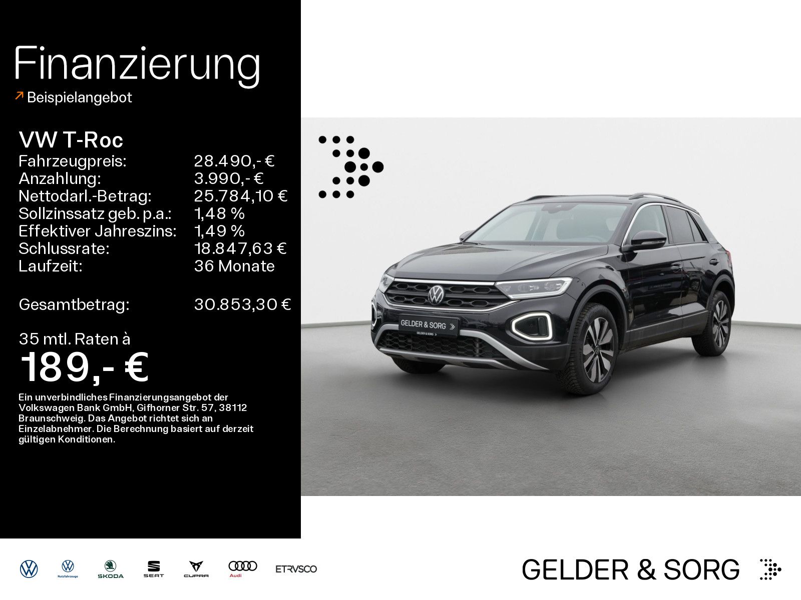 Volkswagen T-Roc 2.0 TDI Goal AHK*RFK*ACC*Travel*Lane*
