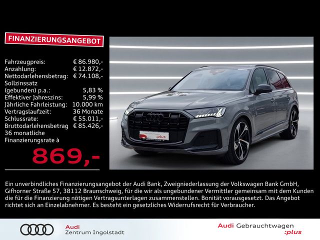 Audi Q7 50 TDI qu S line comp.+ Pano 22" S-Sitze AHK