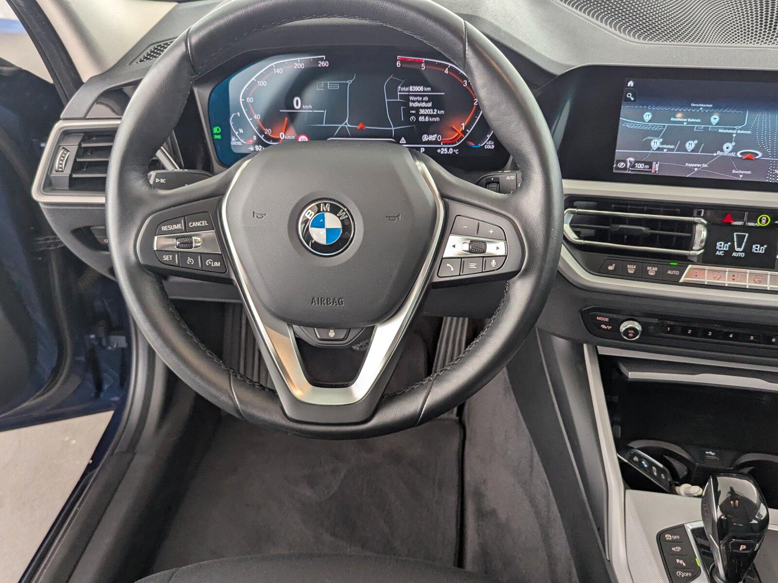 BMW 3 Series d xDrive Advantage LED+NAVI+SHZ+RFK+TEMP+BC, миниатюра 16