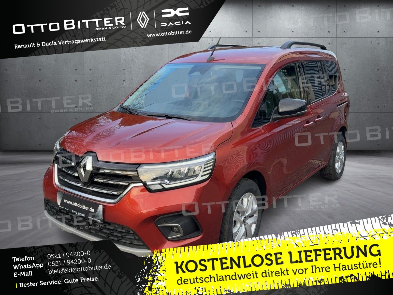 Renault Kangoo Techno TCe130 AUTOMATIK 5-SITZE KAMERA