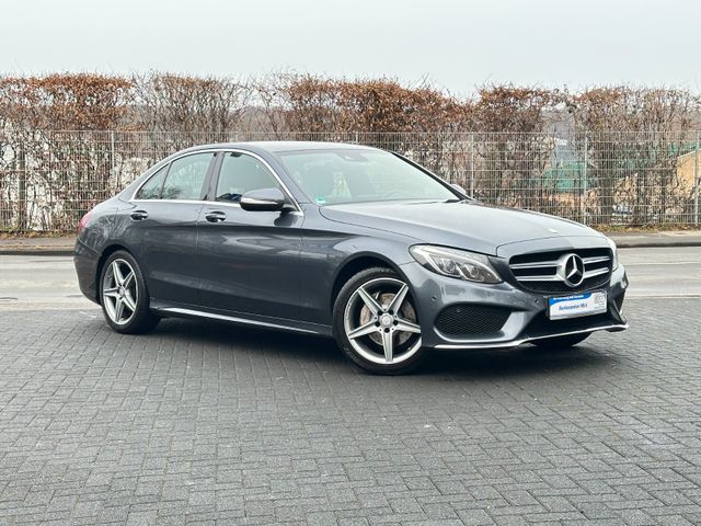 Mercedes-Benz C 180 AMG Line Totwin-ILS-Leder-Navi-PDC-SHZ-2Hd