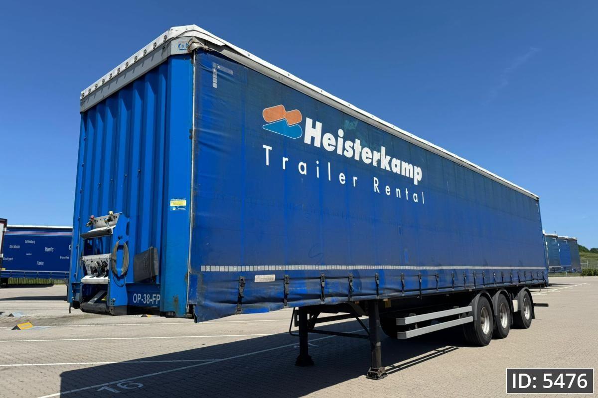 Krone SD / Steering axle / Lift axle / Mounted forklif