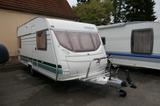 Chateau Calista 450 Tüv/Gas neu/100km/Festbett/Mover - Chateau Wohnwagen