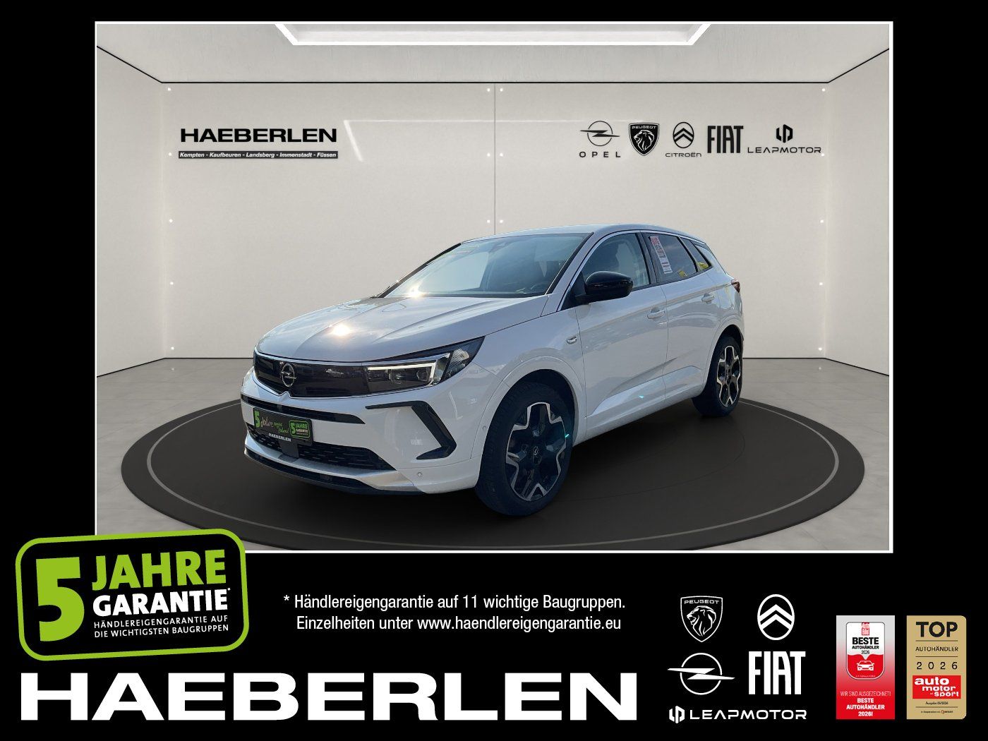 Opel Grandland 1.5 Elegance Alc+Matrix+Nav+SHZ+KAM360