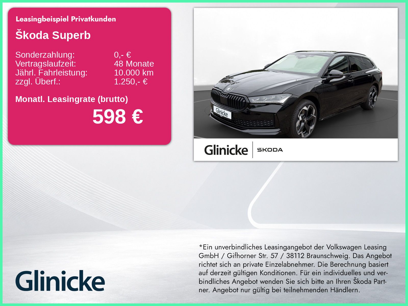Skoda Superb Combi 1.5 TSI iV 110 kW Sportline AHK PDC