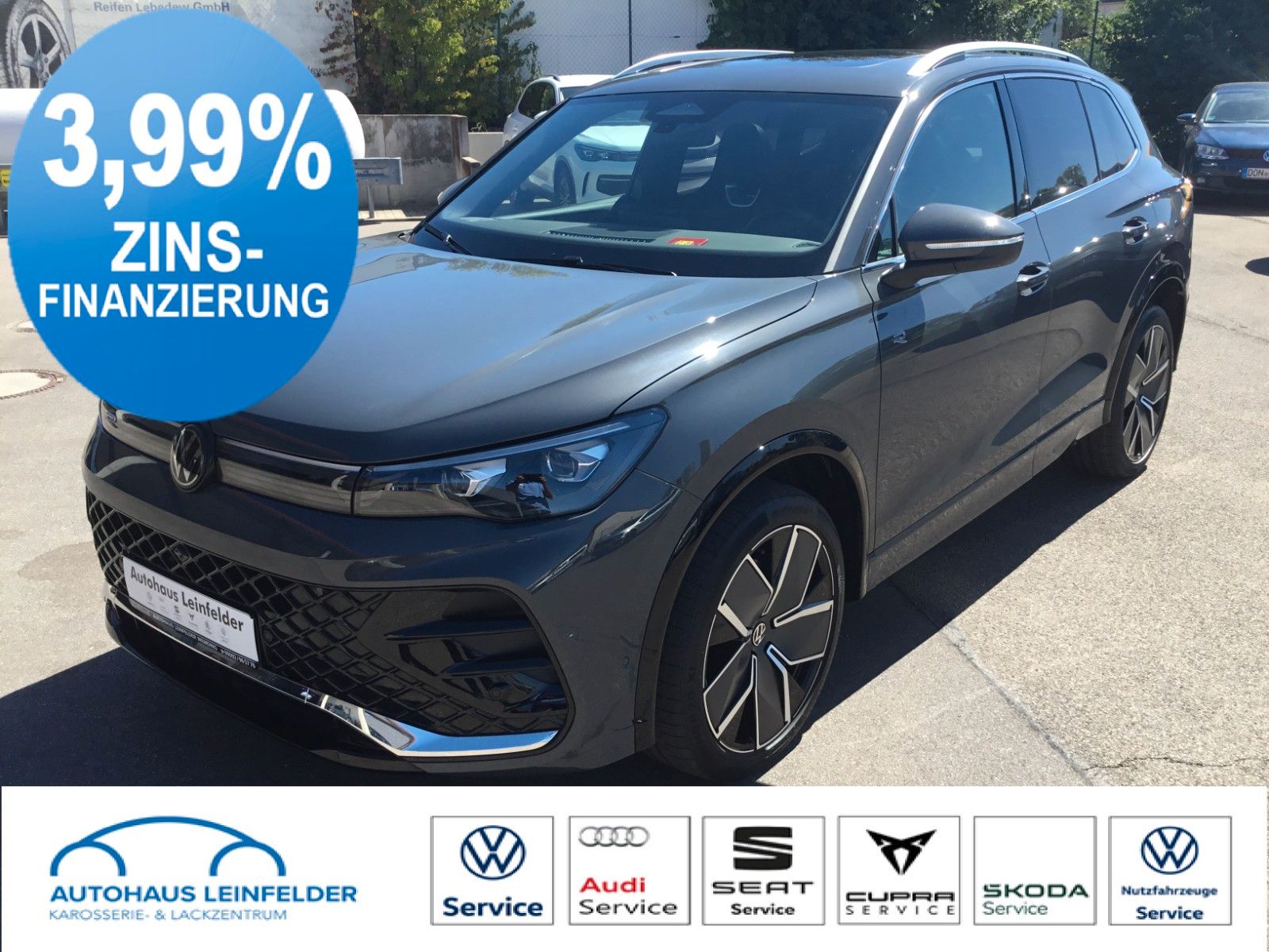 Fahrzeugabbildung Volkswagen Tiguan 2.0 TSI DSG 4M R-Line+Pano+AHK+IQLight+20