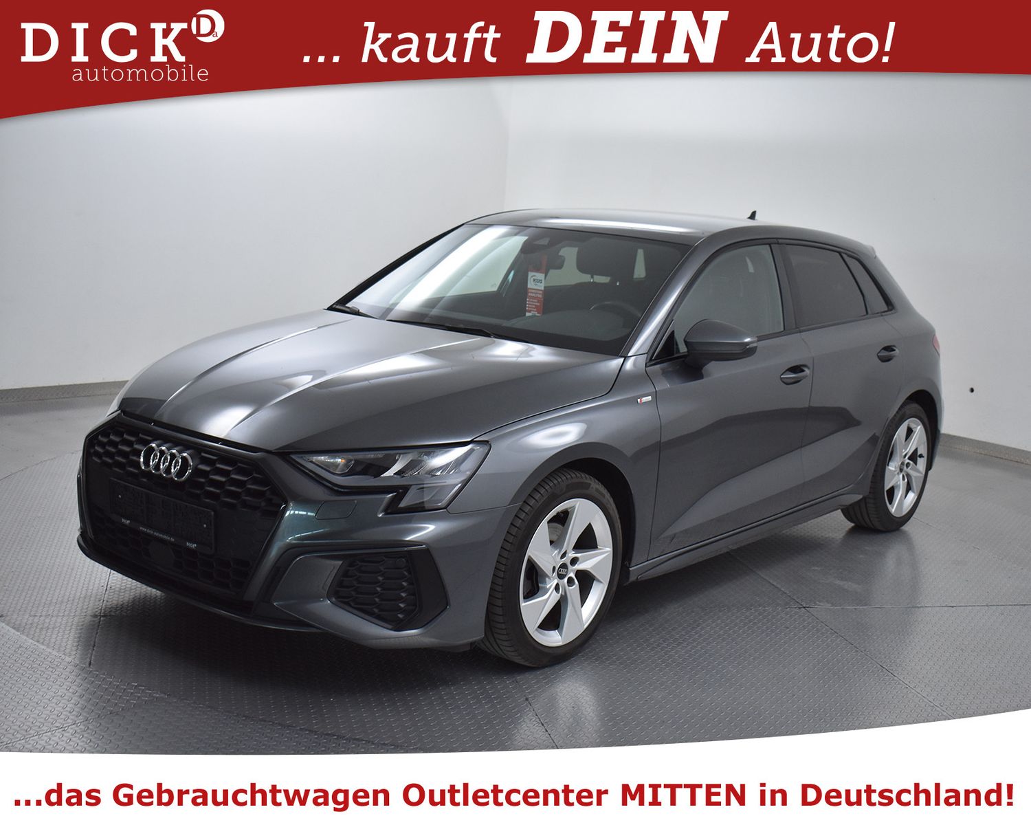 AUDI A3 SB 35d>S LINE SPORT+VIRTU+LED+NAV+AHK+AHK+SHZ - Image 3