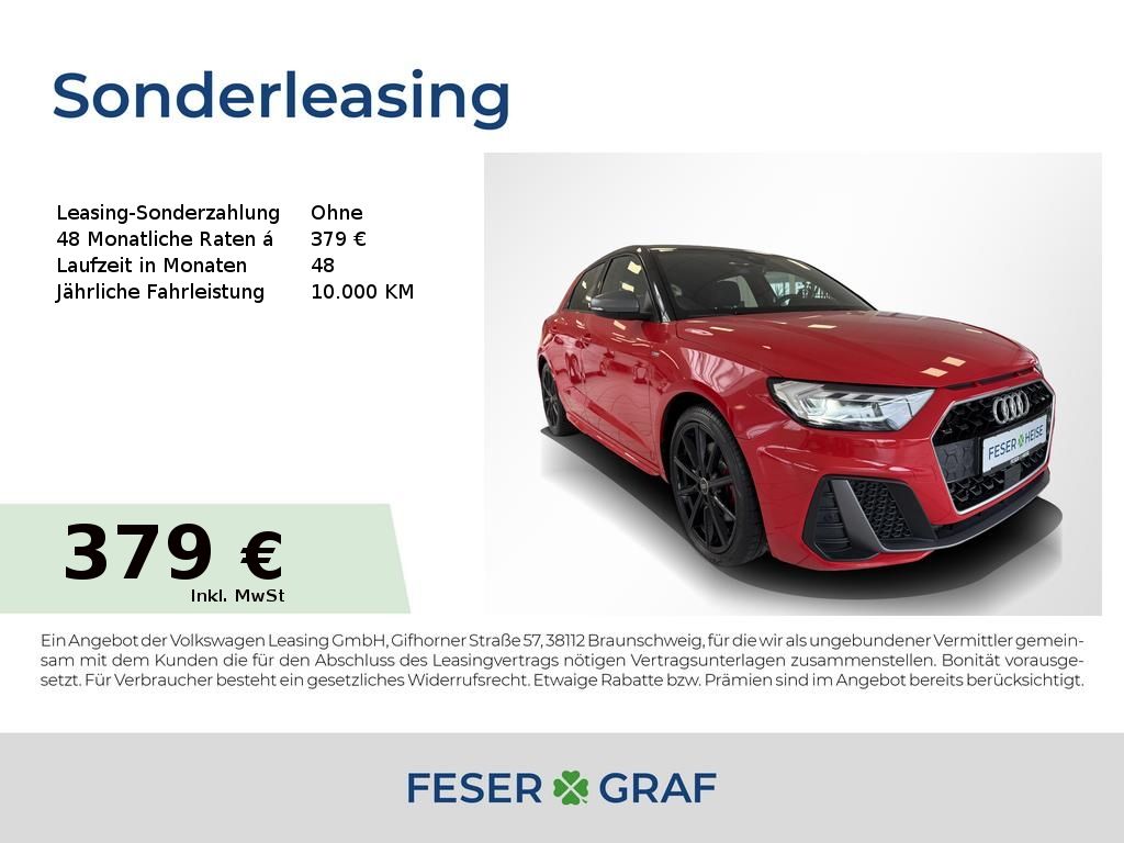 Audi A1 Sportback 40 TFSI S line GRA Nav RearView SHZ