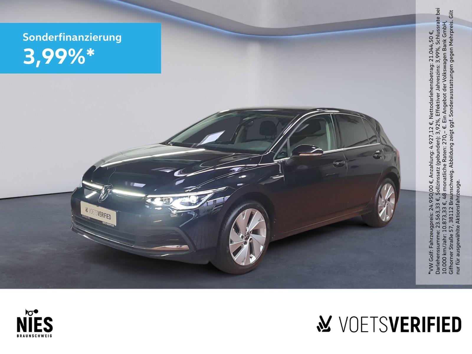 Volkswagen Golf VIII Style 2.0 TDI DSG LED+SHZ+NAVI