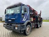 Iveco EuroTrakker 260E47 Langholz Kran+Hänger 6x4 - Iveco Eurotrakker