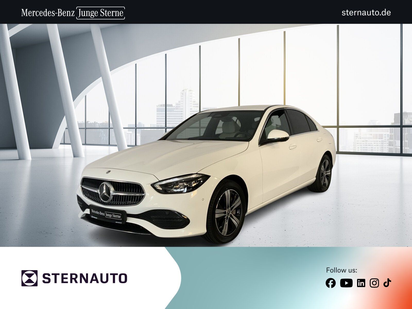 Mercedes-Benz C 300 e AVANTGARDE RüKam Totwinkel Apple CarPlay