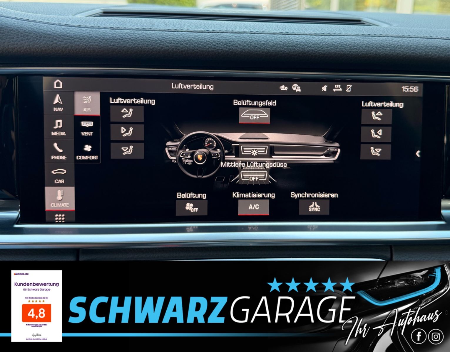 Porsche Panamera*SHZ*NAVI*LEDER*CARPLAY*1.HAND* foto 8