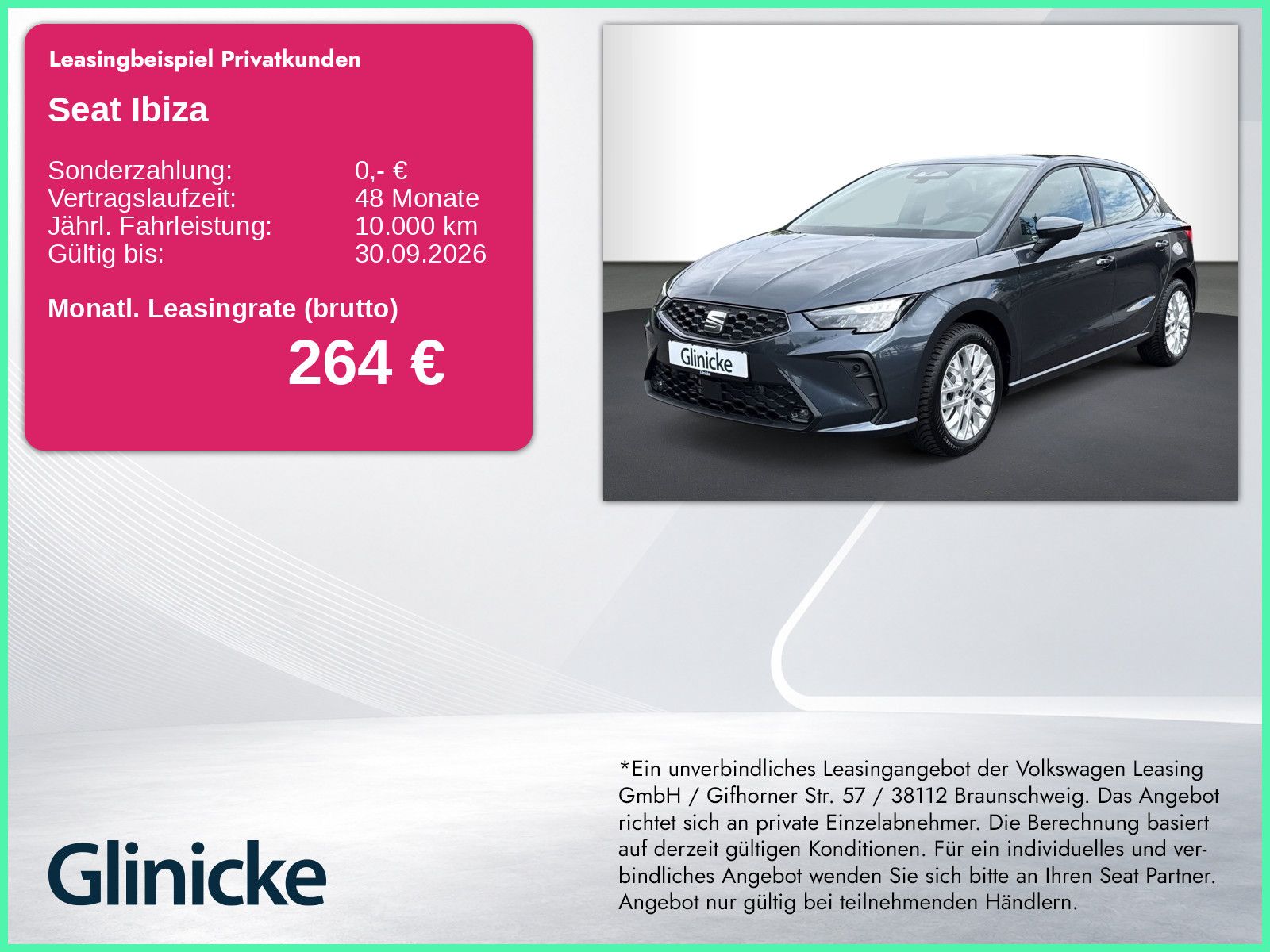 Seat Ibiza 1.0 TSI Style Ganzjahresreifen, Navi, SHZ