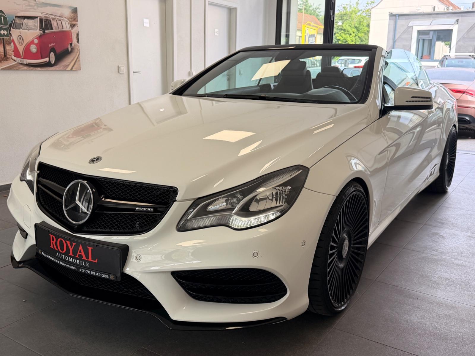 Mercedes-Benz E 200 E Cabrio-AMG-Night-Paket-Leder-S.Heft