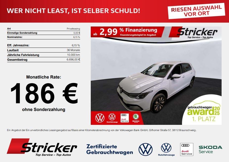Volkswagen Golf Move 15TSI 186ohne Anzahlung Navi ACC Ap 2023