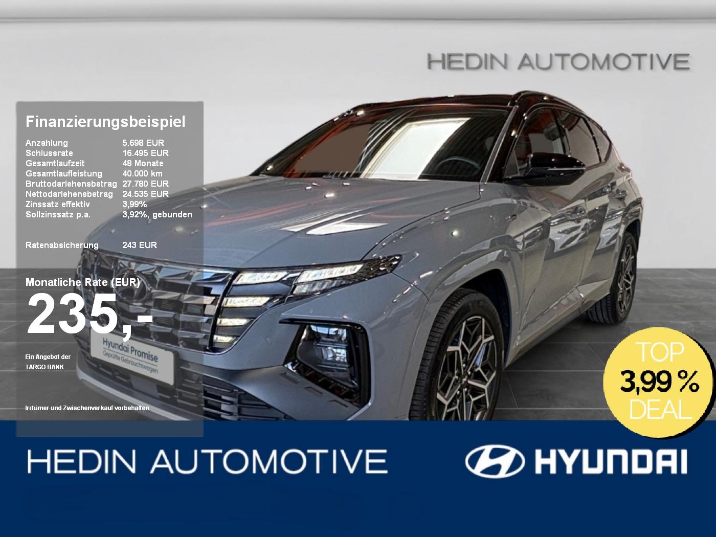 Hyundai Tucson 1.6 T-GDI 4WD N Line SHZ|TEMP|DISTR|KAM
