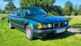 BMW 750i / Islandgrün / SilbergrauHell / H-Zulassung - BMW aus 1987