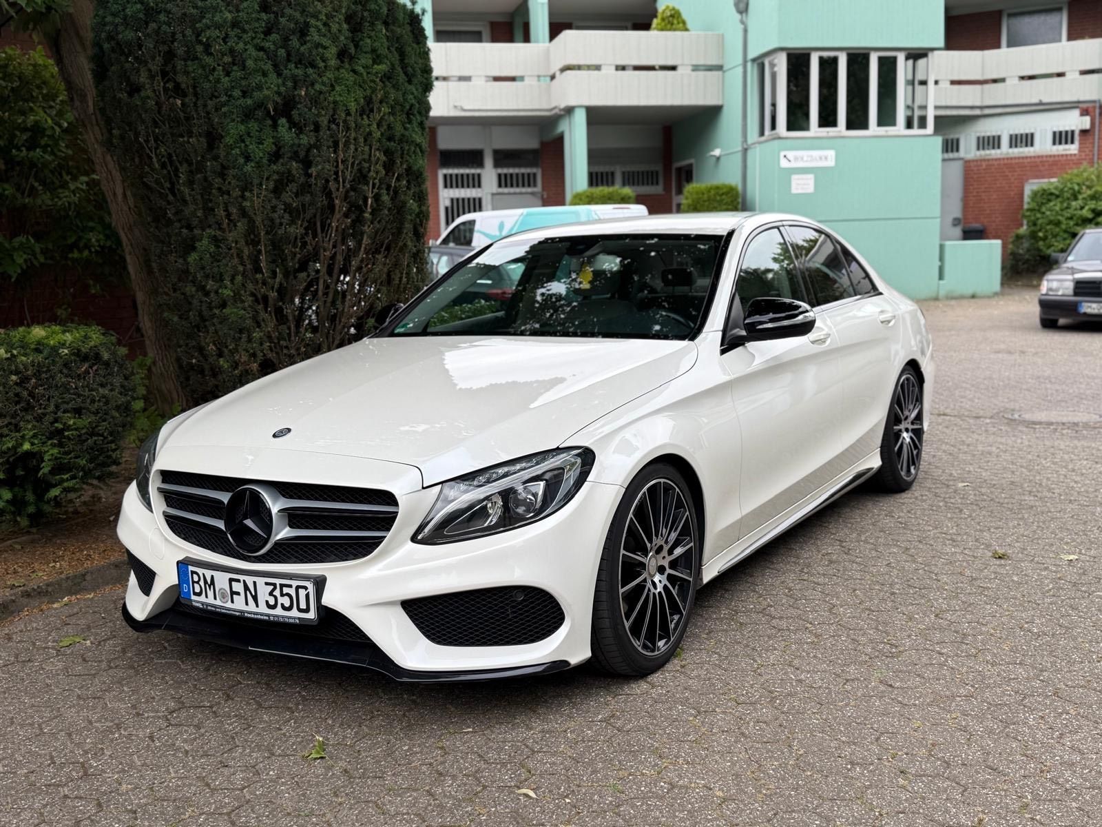 MERCEDES-BENZ Mercedes Benz C220 CDI 9Gang AMG Line Weiß